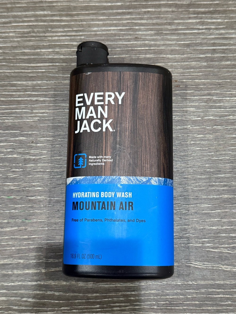 NWT Every Man Jack Hydrating Body Wash Mountain Air 16.9 fl oz